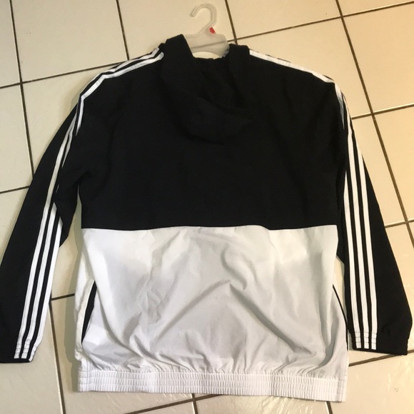 Adidas 3 Stripe Zip-up Track Jacket - Picture 3 of 4